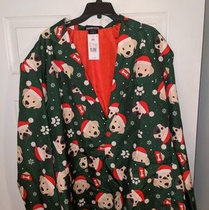 Dog Christmas blazer
